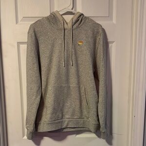 Fabletics Gray Pullover Hoodie Sweatshirt